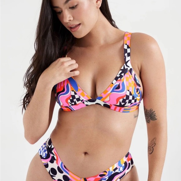 Oneone Swim Women’s Bikini Top Kameron Top Anaheim Size L - Picture 3 of 7